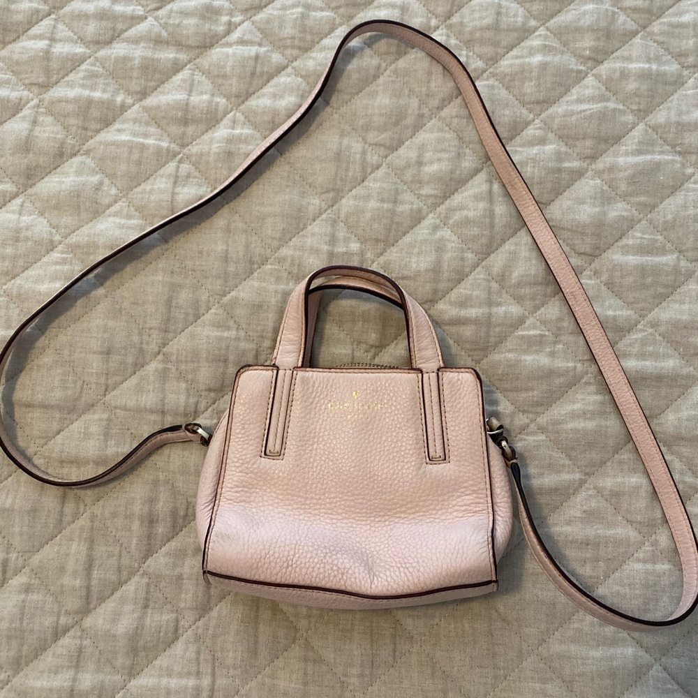 Kate Spade Pink Crossbody Bag with Adjustable Strap